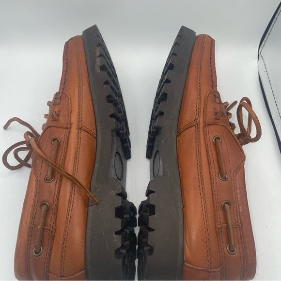 Coleman Chunky Leather Lace up Casual Shoes - Picture 4 of 8